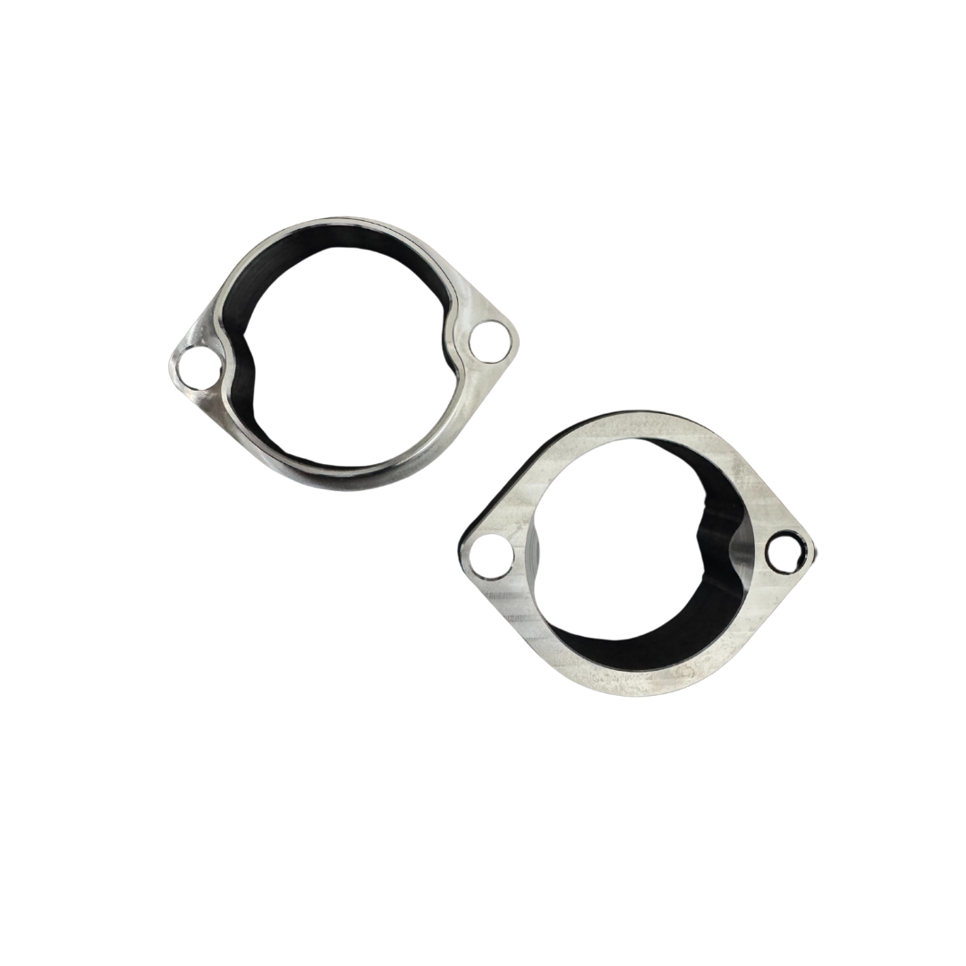 2" Exhaust Port with Gaskets - Stainless Steel/Copper