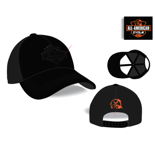 All American Cycle Trucker Hat
