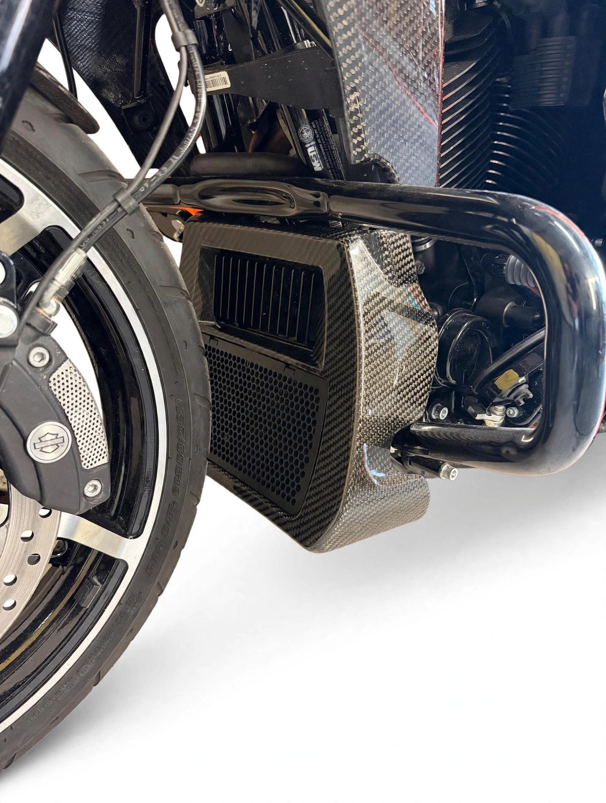 Carbon Fiber Radiator Cover